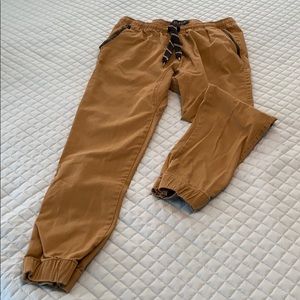 Khaki joggers